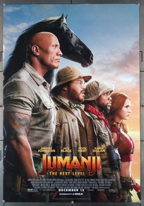 Jumanji 3 The Next Level (2019) จูแมนจี้ 3 เกมดูดโลก ตะลุยด่านมหัศจรรย์