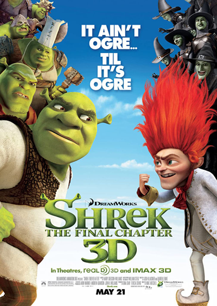 Shrek Forever After (2010) เชร็ค สุขสันต์ นิรันดร, Shrek 4, Shrek Goes Fourth