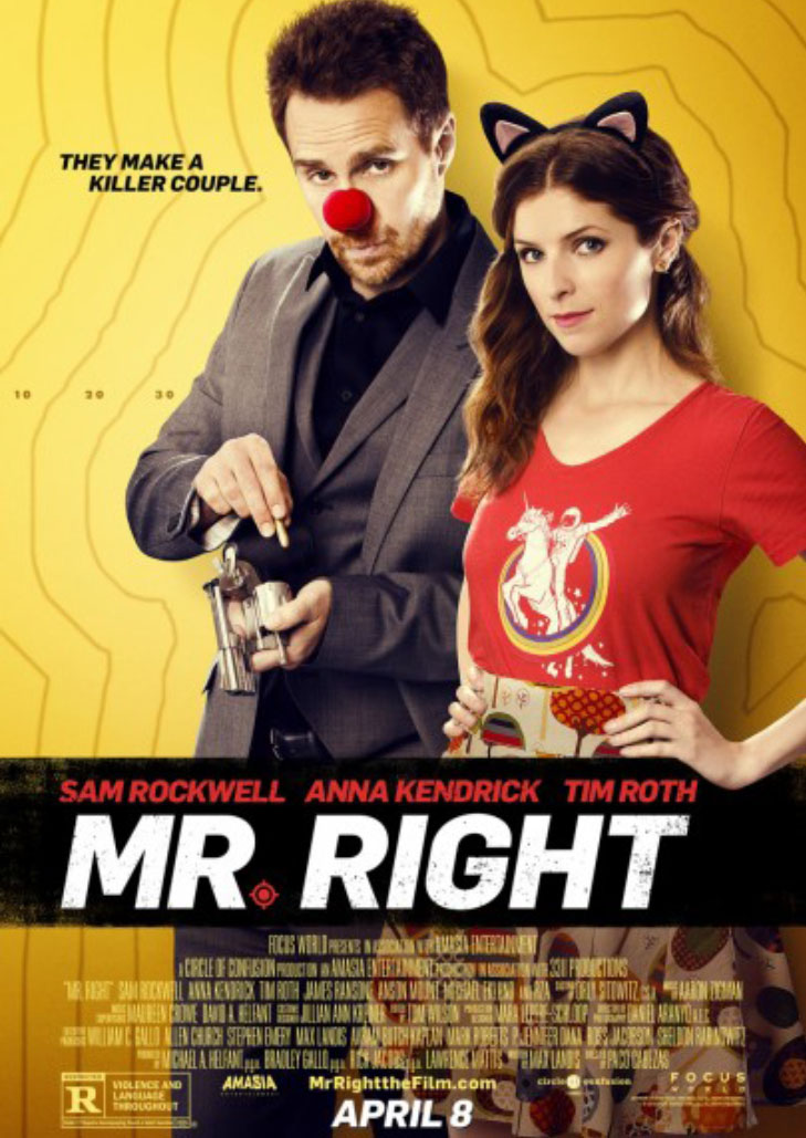Mr. Right (2015) คู่มหาประลัย นักฆ่าเลิฟ เลิฟ