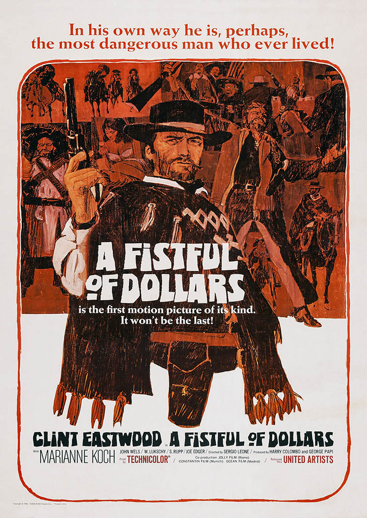 A Fistful Of Dollars (1964) นักฆ่าเพฃรตัดเพฃร