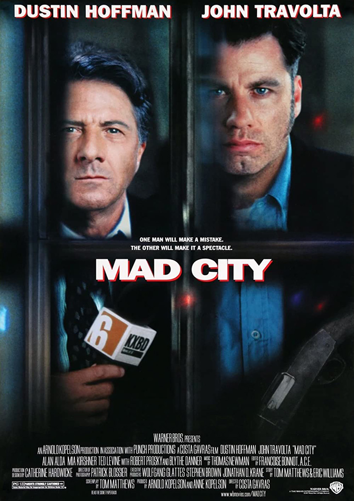 Mad City (1997) แมดซิตี้ 2 ใหญ่คลั่งพล่านเมือง