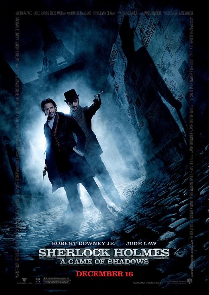 Sherlock Holmes 2 A Game Of Shadows (2011) เชอร์ล็อค โฮล์มส์ 2 เกมพญายมเงามรณะ