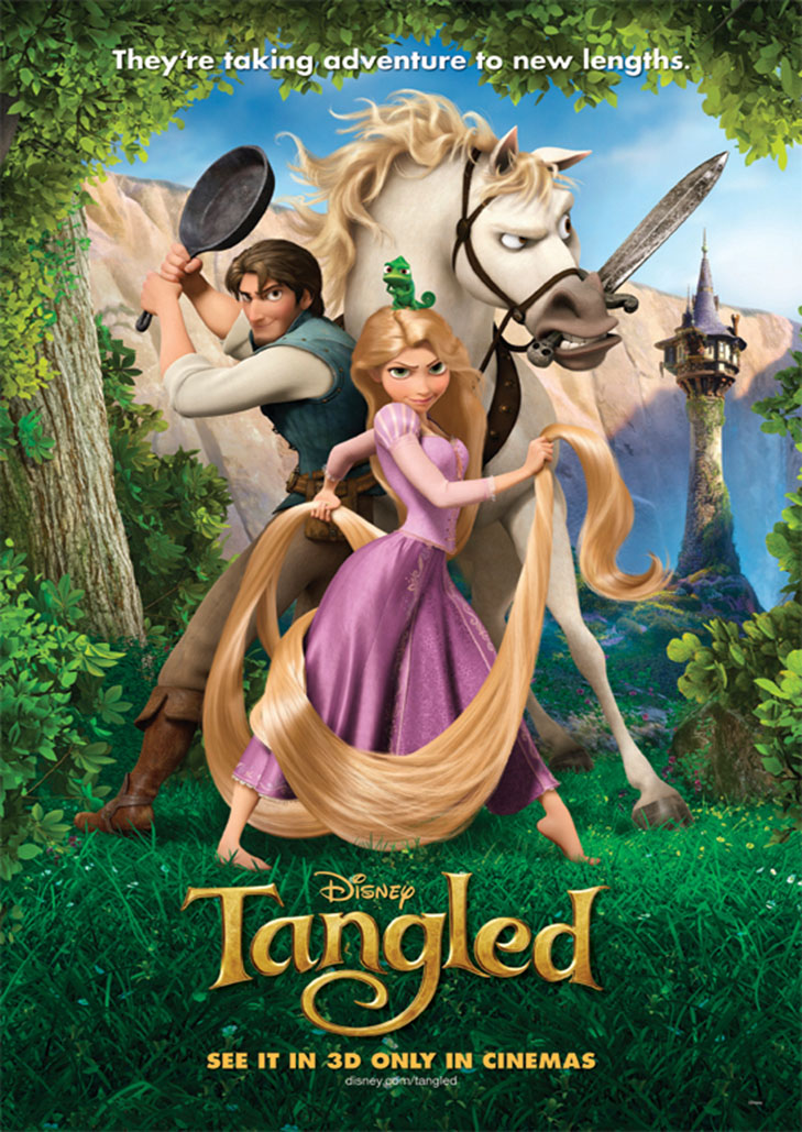 Tangled (2010) ราพันเซลเจ้าหญิงผมยาวกับโจรซ่าจอมแสบ