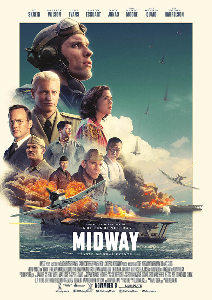 Midway (2019) อเมริกา ถล่ม ญี่ปุ่น