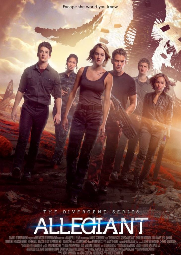 Allegiant (2016) อัลลีเจนท์ ปฎิวัติสองโลก