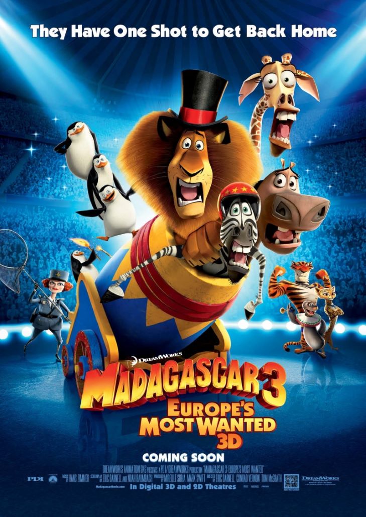 Madagascar 3 Europe's Most Wanted (2012)