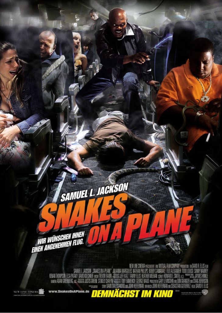 Snakes On A Plane (2006) เลื้อยฉก เที่ยวบินระทึก