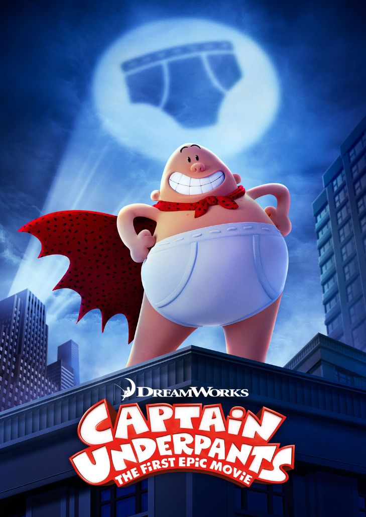 Captain Underpants The First Epic Movie (2017) กัปตันกางเกงใน เดอะ มูฟวี่