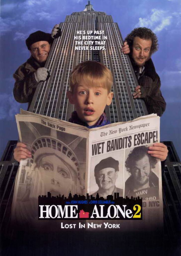 Home Alone 2: Lost in New York (1992) โดดเดี่ยวผู้น่ารัก ภาค 2 ตอน หลงในนิวยอร์ค