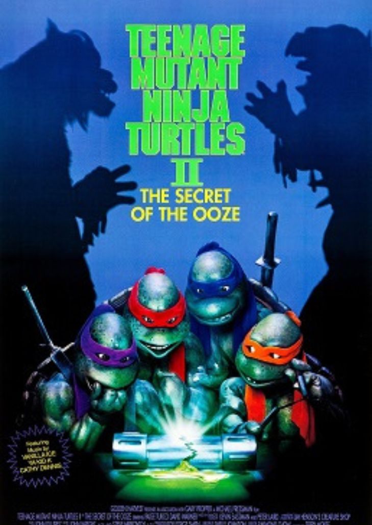 Teenage Mutant Ninja Turtles II The Secret of the Ooze (1991) ขบวนการมุดดินนินจาเต่า 2