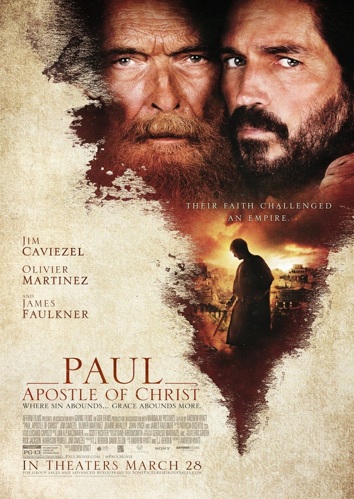 Paul Apostle of Christ (2018) เปาโล นักบุญแห่งคริสตจักร