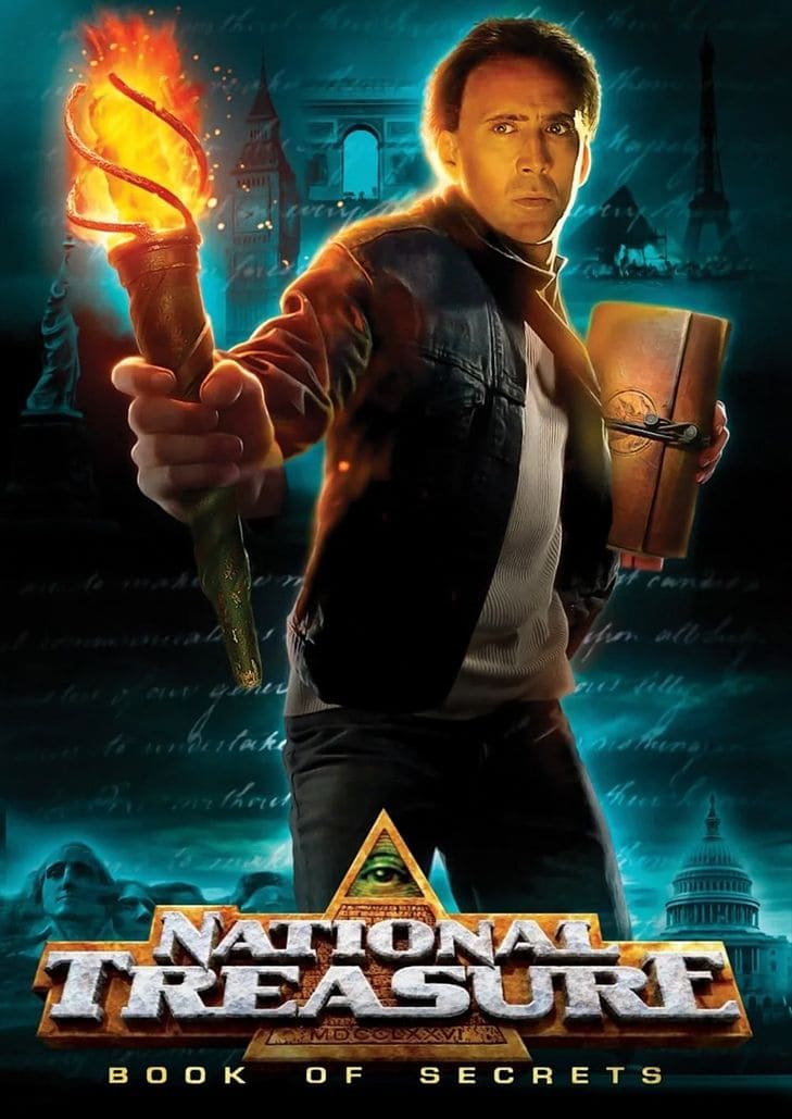 National Treasure Book of Secrets 2 (2007) ปฎิบัติการเดือด ล่าบันทึกสุดขอบโลก