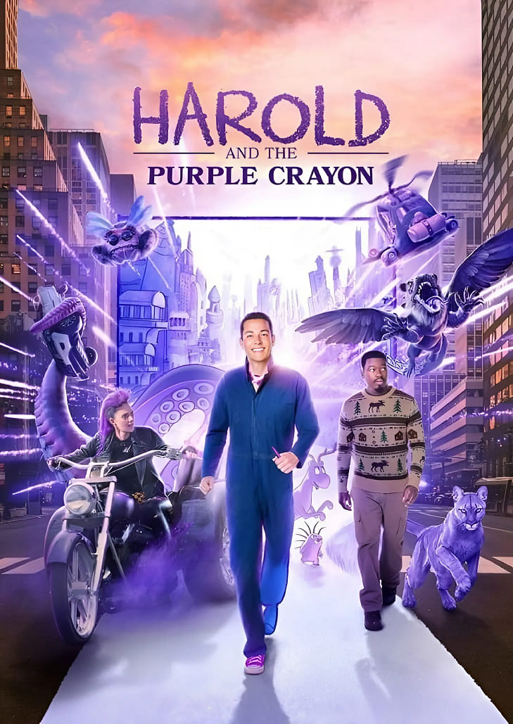 Harold And The Purple Crayon (2024) แฮโรลด์กับสีเทียนมหัศจรรย์
