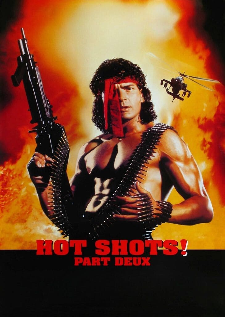 Hot Shots 2 Part Deux (1993) ฮ็อตช็อต 2 เสืออากาศจิตป่วน ตอน นักรบแรมเบอะสมองเลอะ