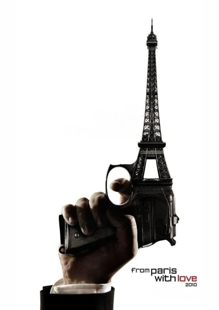 From Paris with Love (2010) คู่หูสายลับเดือดกลางกรุงปารีส แอ็กชันมันส์ระห่ำ นำแสดงโดย John Travolta และ Jonathan Rhys Meyers