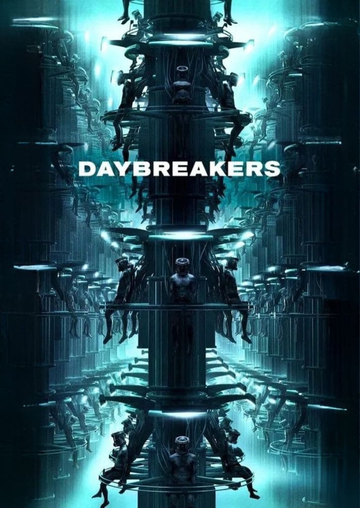 Daybreakers (2009) โลกอนาคตที่แวมไพร์ครองอำนาจ มนุษย์ตกเป็นเหยื่อเลือด ในภารกิจหาทางรอดสุดระทึกของนักวิทยาศาสตร์ผู้ต่อ