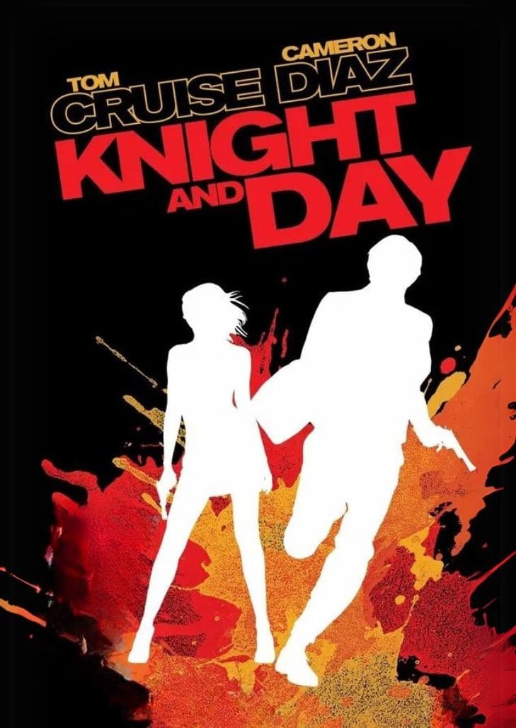 Knight and Day (2010) ทอม ครูซ และคาเมรอน ดิแอซ ในฉากแอ็กชันสุดมันจากภาพยนตร์  เมื่อสายลับฝีมือฉกาจพาหญิงสาวธรรมดาหนีตาย