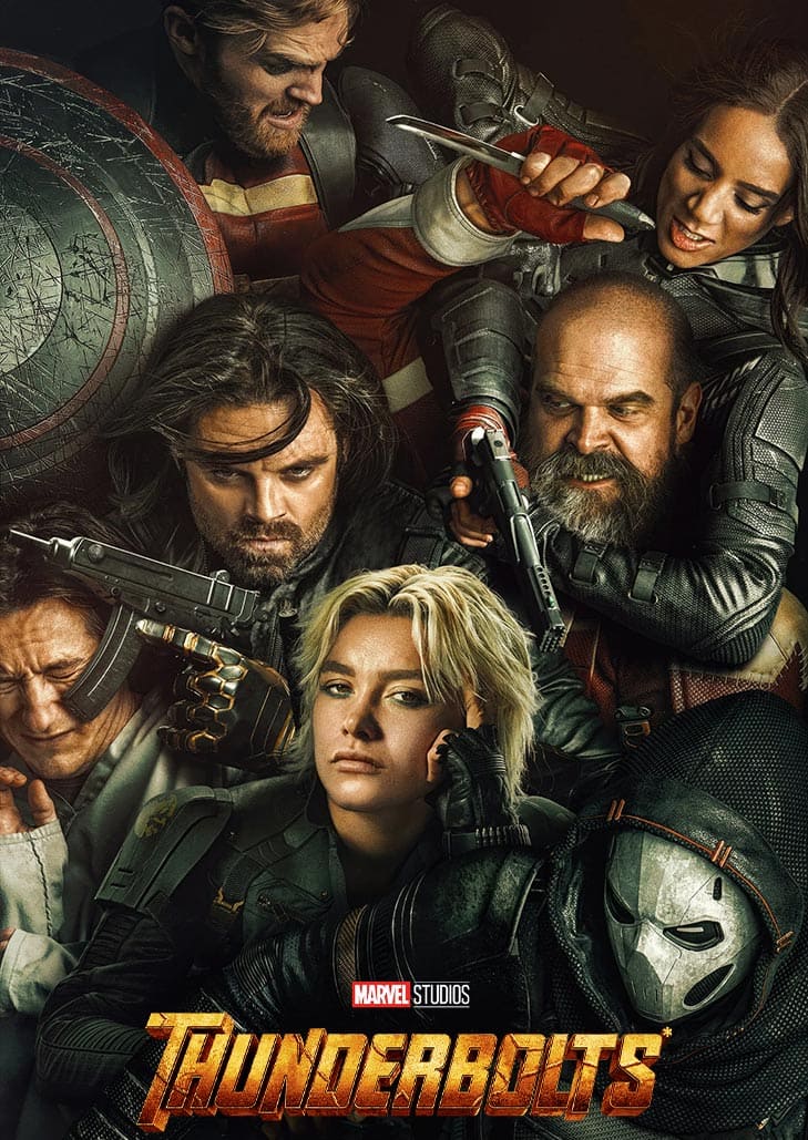 Thunderbolts (2025) ธันเดอร์โบลต์ส ฟอร์มทีมวายร้ายเฉพาะกิจของเหล่าดาวร้ายสุดแกร่งในจักรวาล Marvel