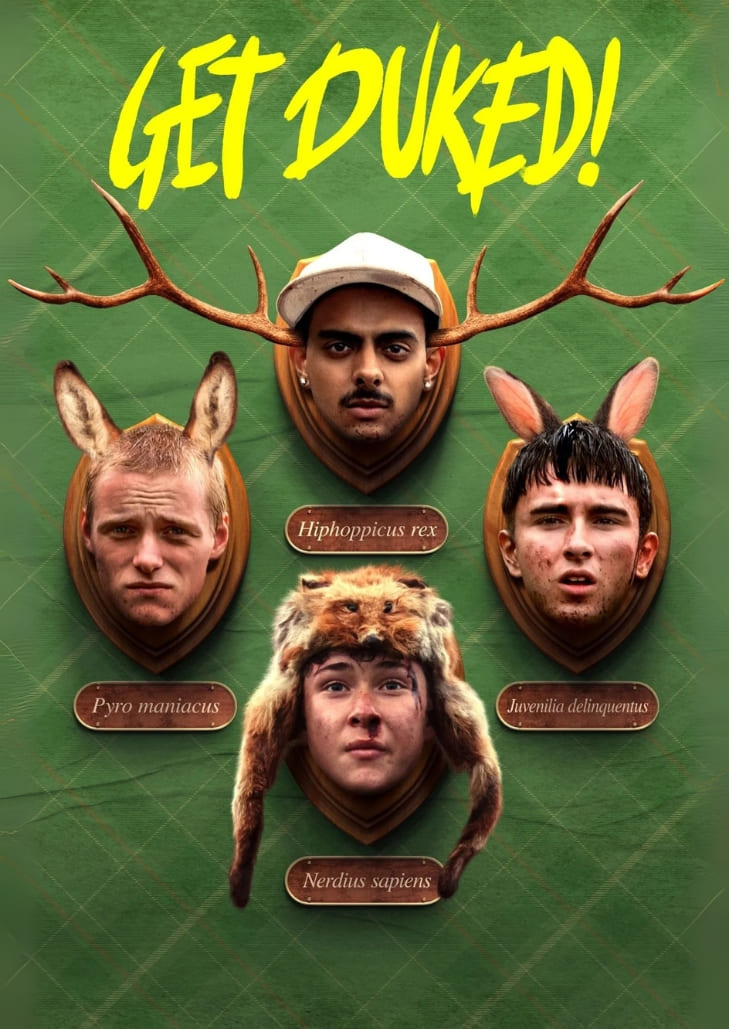 Boyz in the Wood (2019) หรือ Get Duked! หนังตลกผจญภัยสุดเพี้ยน
