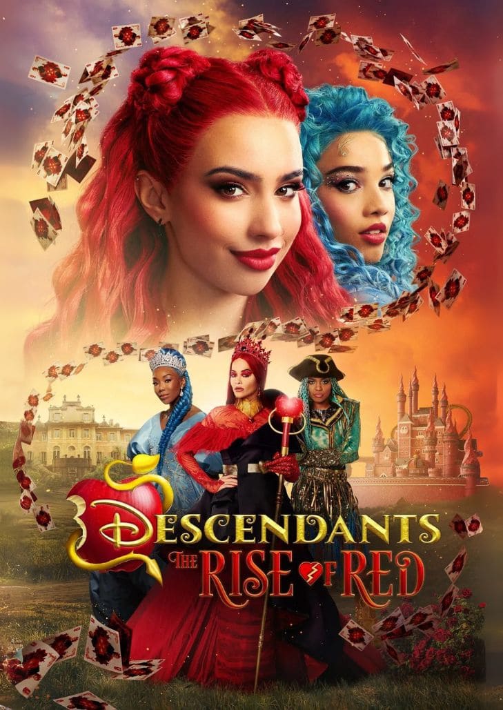 Descendants The Rise of Red (2024) ดิสนีย์แฟนตาซีภาคต่อเรื่องราวลูกหลานตัวร้าย