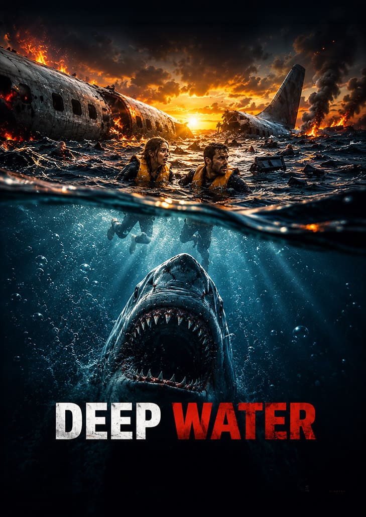 Deep Water เป็นภาพยนตร์แนวระทึกขวัญเอาชีวิตรอดใต้ระเบียงมหาสมุทร กำกับโดย Renny Harlin